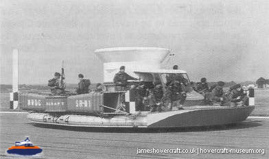 SRN1 fitted with a new bow to trial the SRN2 -  (credit: The <a href='http://www.hovercraft-museum.org/' target='_blank'>Hovercraft Museum Trust</a>).